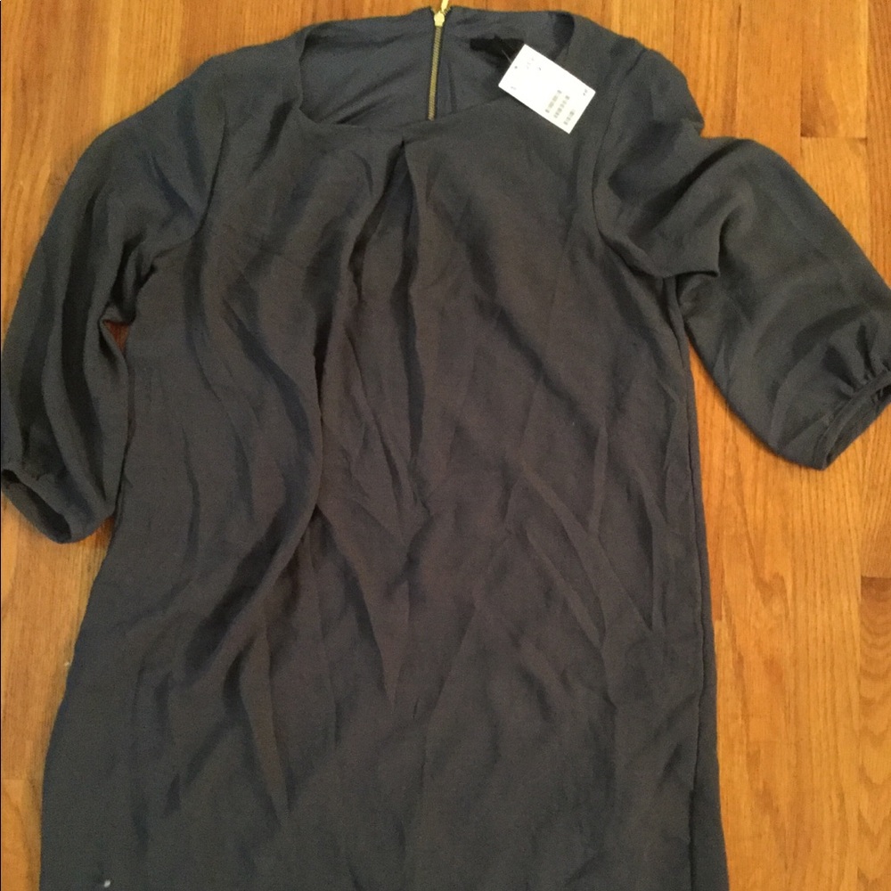 Navy/gray long sleeve dress from H&M with tags